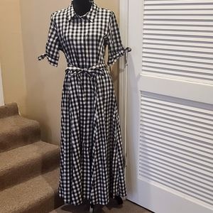 Calvin Klein Black & White Dress